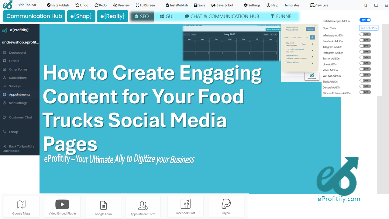 How to Create Engaging Content for Your Food Trucks Social Media Pages